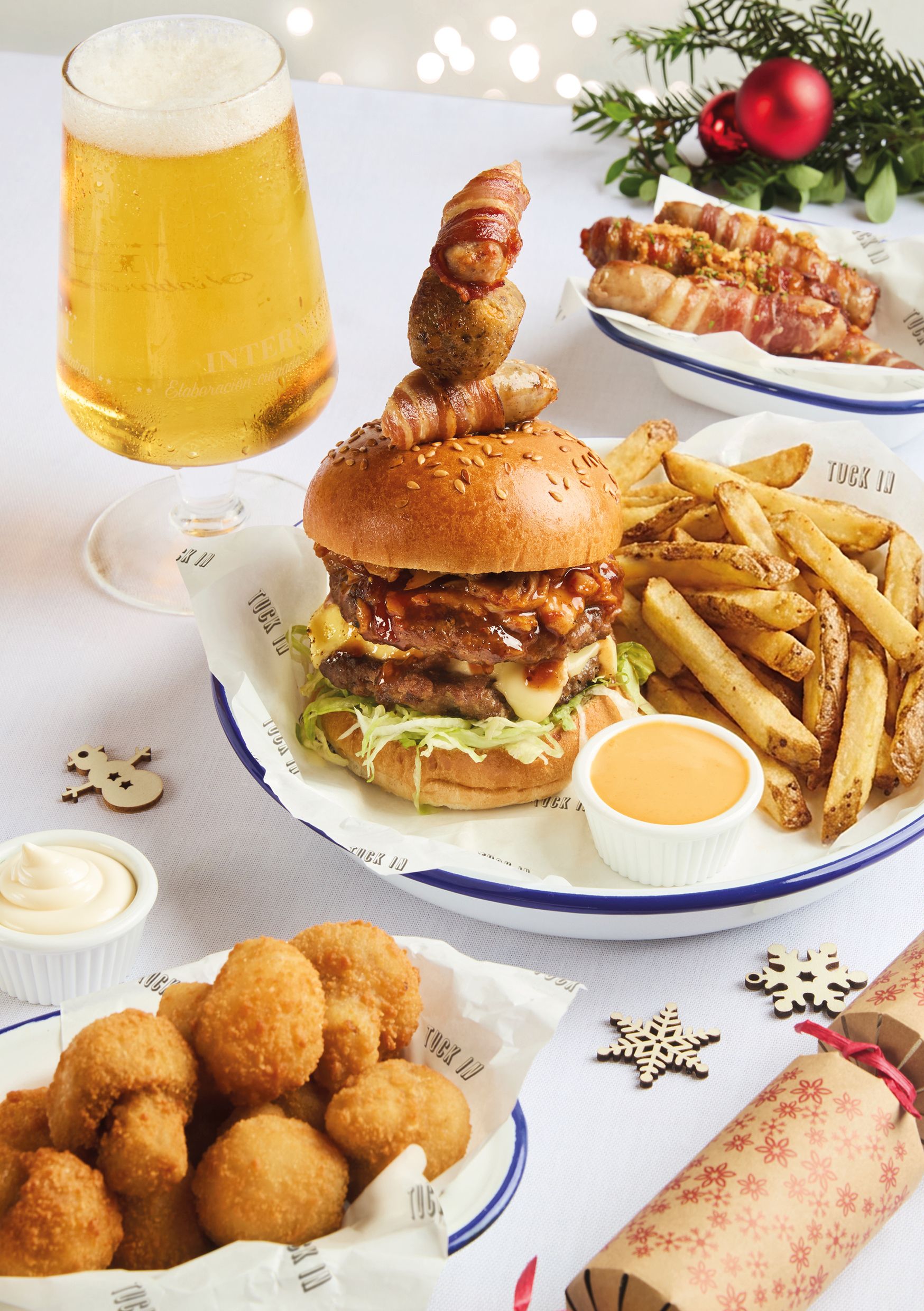 Festive Lunch & Dinner at The Cock Tupsley in Hereford